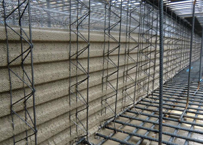 461. Streckform GT önhordó elem betonozás alatt
